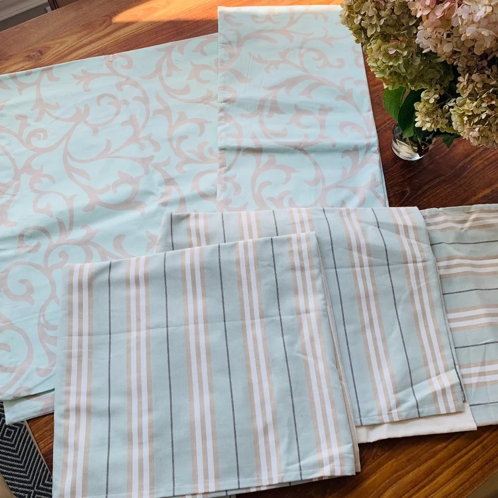 Restoration Hardware Crib Duvet Cover & Bed Skirt